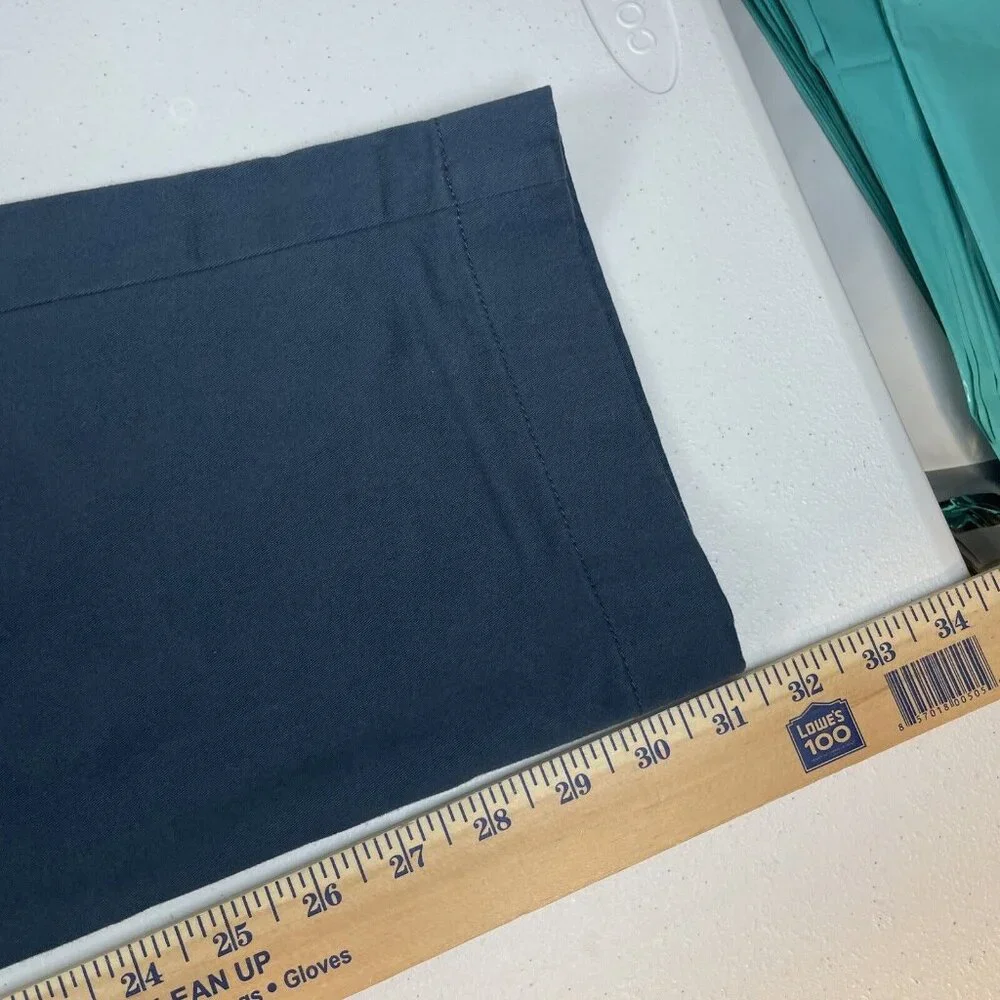 J Crew Thompson‎ Flex Pants Men's Size 36 Blue Cotton Poly Stretch Office Career